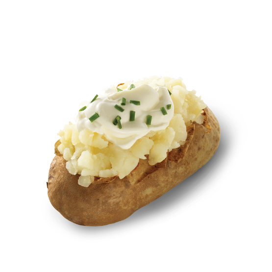 Sour Cream and Chive Baked Potato