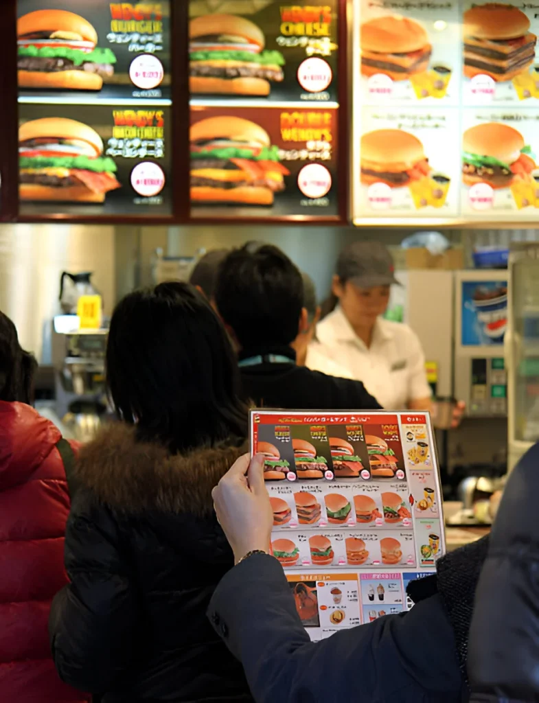 Wendy's menu